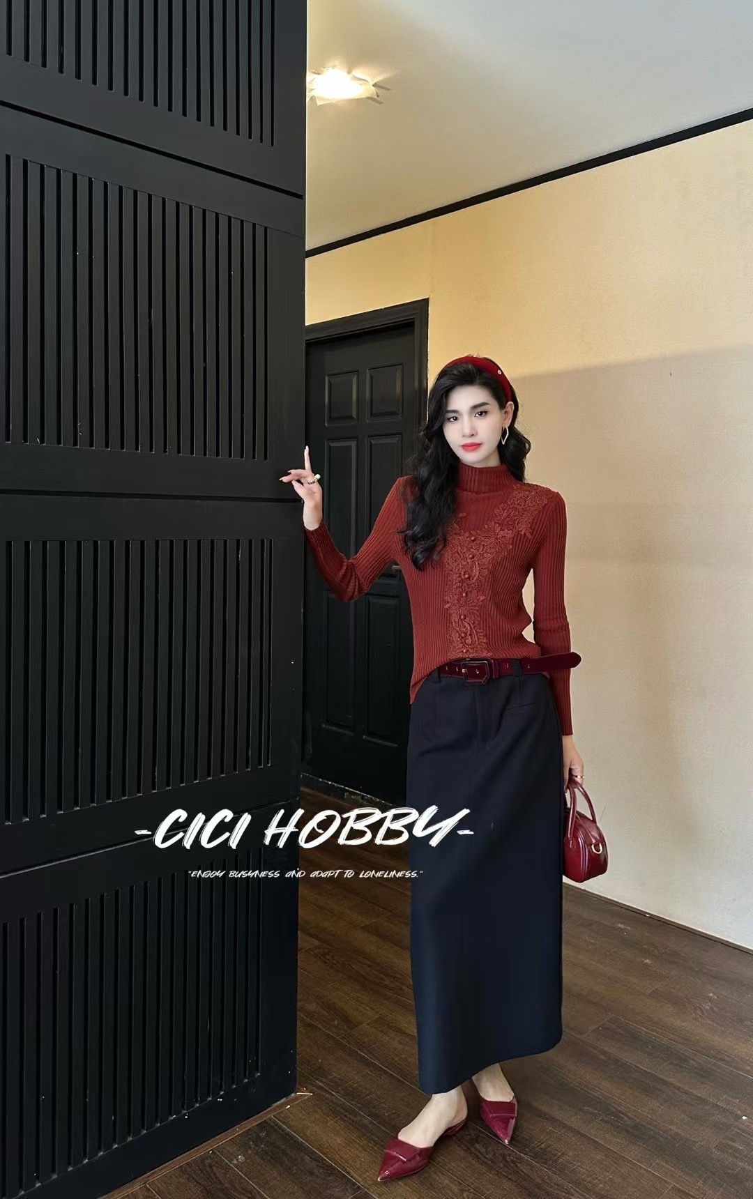 别致漂亮高级感品质针织衫女人味时尚流行超好看上毛衣